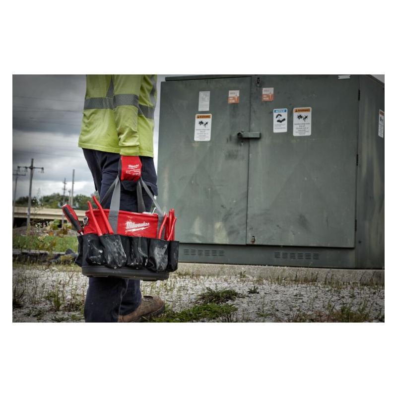 4932498655 - Torba owalna otwarta z kieszeniami