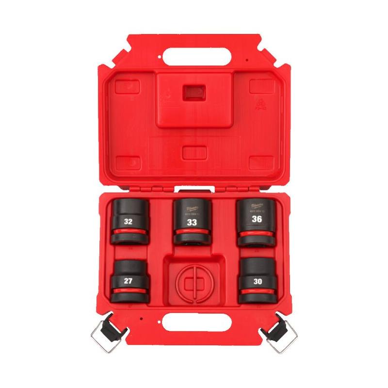 4932498749 - Zestaw nasadek udarowych krótkich Shockwave 3/4", 6-kątnych, 27 - 36 mm (5 szt.)