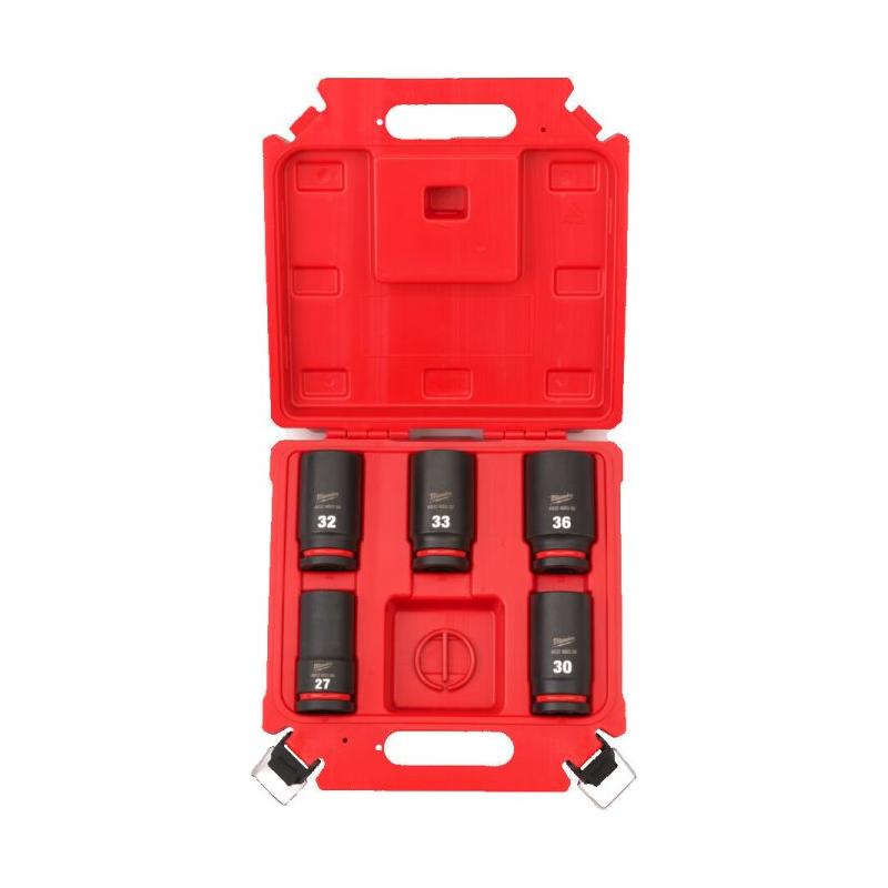 4932498750 - Zestaw nasadek udarowych długich Shockwave 3/4", 6-kątnych, 27 - 36 mm (5 szt.)