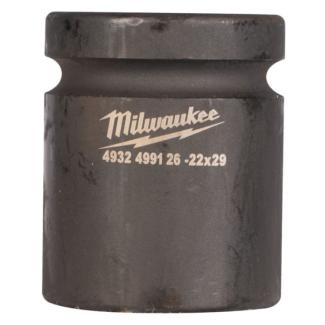 4932499126 - Nasadka kolejowa udarowa Shockwave 1" prostokątna, krótka, 22x29 mm