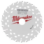 4932498976 - Tarcza pilarska do drewna 190 x 30 mm, 24 zęby