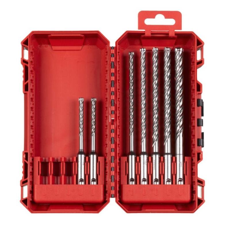 4932500061 - Zestaw wierteł udarowych do betonu SDS-Plus MX4, 4-ostrzowe, 5 - 10 mm (7 szt.)