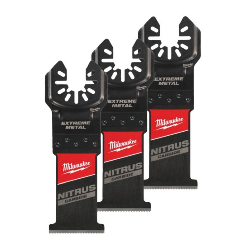 48851563 - Brzeszczot wgłębny Nitrus Carbide™ do Multitoola do ekstremalnych zastosowań w twardym metalu, 35 mm (3 szt.)