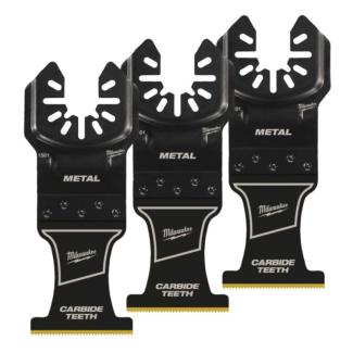 48851503 - Brzeszczot wgłębny do Multitoola z węglików spiekanych do cięcia twardego metalu, 35 mm (3 szt.)