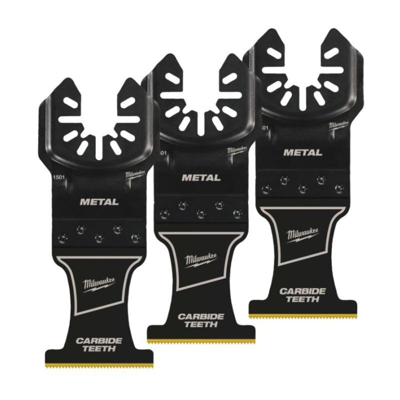 48851503 - Brzeszczot wgłębny do Multitoola z węglików spiekanych do cięcia twardego metalu, 35 mm (3 szt.)