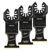 48851503 - Brzeszczot wgłębny do Multitoola z węglików spiekanych do cięcia twardego metalu, 35 mm (3 szt.)