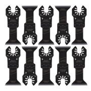 48851269 - Brzeszczot bimetalowy do Multitoola do cięcia wgłębnego wielu materiałów, 45 mm (10 szt.)
