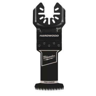 48851131 - Ostrze precyzyjne PRO-CURVE™ do Multitoola do cięcia wgłębnego twardego drewna i PVC, 3C, 35 mm (1 szt.)