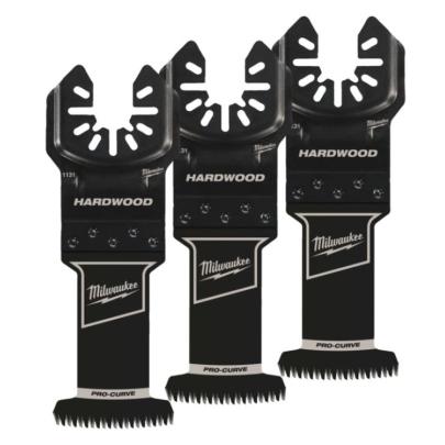 48851133 - Ostrze precyzyjne PRO-CURVE™ do Multitoola do cięcia wgłębnego twardego drewna i PVC, 3C, 35 mm (3 szt.)