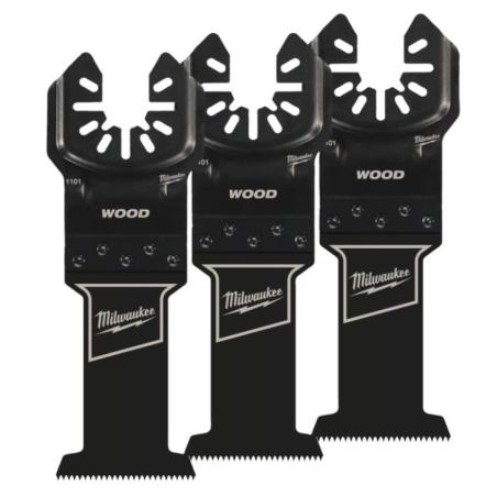 48851103 - Ostrze do Multitoola do cięcia wgłębnego miękkiego drewna, 35 mm (3 szt.)
