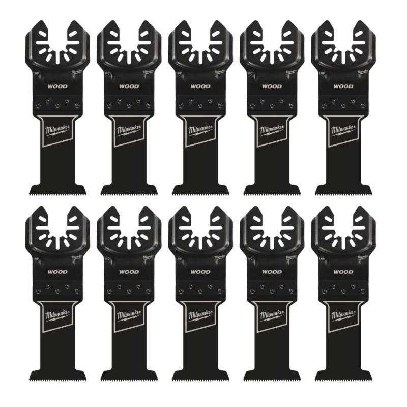 48851109 - Ostrze do Multitoola do cięcia wgłębnego miękkiego drewna, 35 mm (10 szt.)