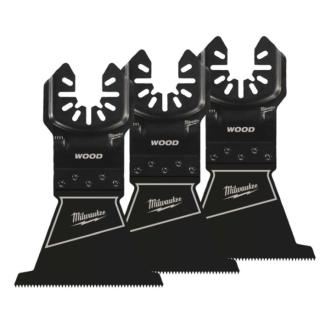 48851113 - Ostrze do Multitoola do cięcia wgłębnego miękkiego drewna, 64 mm (3 szt.)