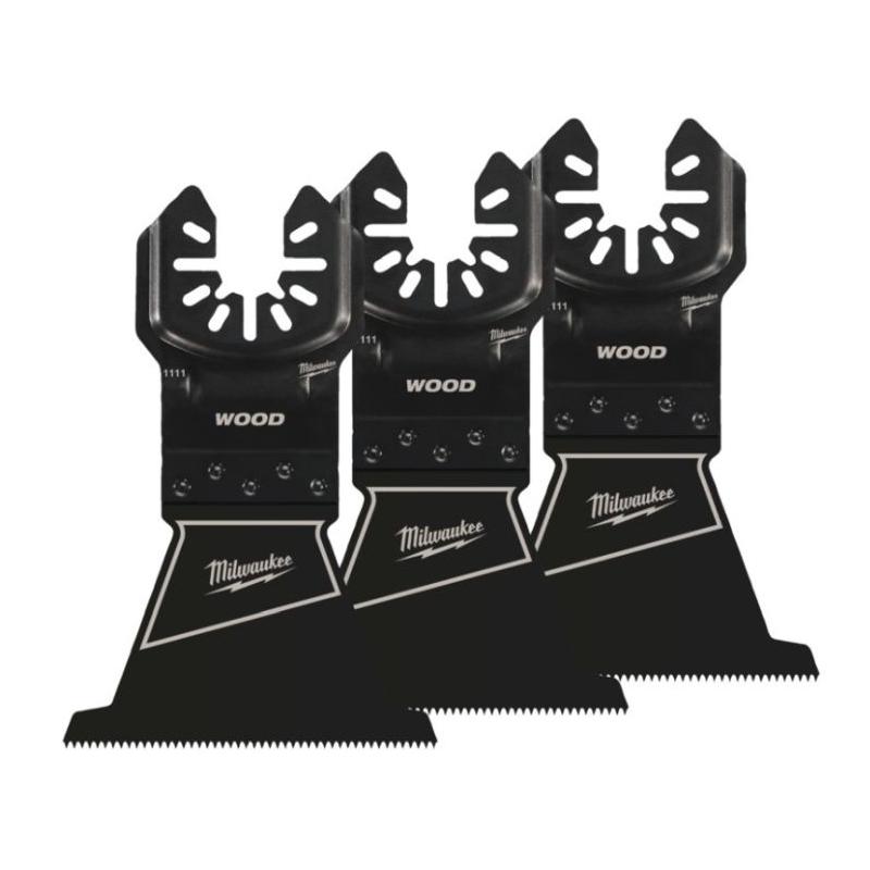 48851113 - Ostrze do Multitoola do cięcia wgłębnego miękkiego drewna, 64 mm (3 szt.)