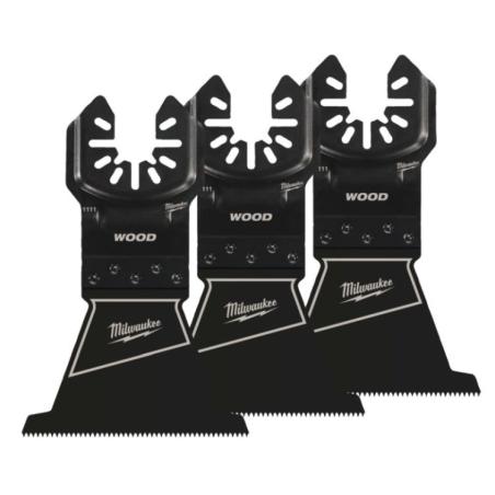 48851113 - Ostrze do Multitoola do cięcia wgłębnego miękkiego drewna, 64 mm (3 szt.)