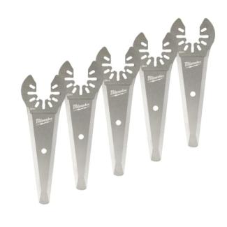 48852241 - Ostrze do Multitoola do cięcia masy uszczelniającej, wykonane z litej stali nierdzewnej, 10 mm (5 szt.)