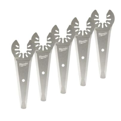 48852241 - Ostrze do Multitoola do cięcia masy uszczelniającej, wykonane z litej stali nierdzewnej, 10 mm (5 szt.)