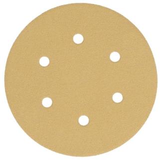 4932499981 - Papier ścierny okrągły premium HP na rzep do szlifierki mimośrodowej 150 mm, gr. 220 (50 szt.)