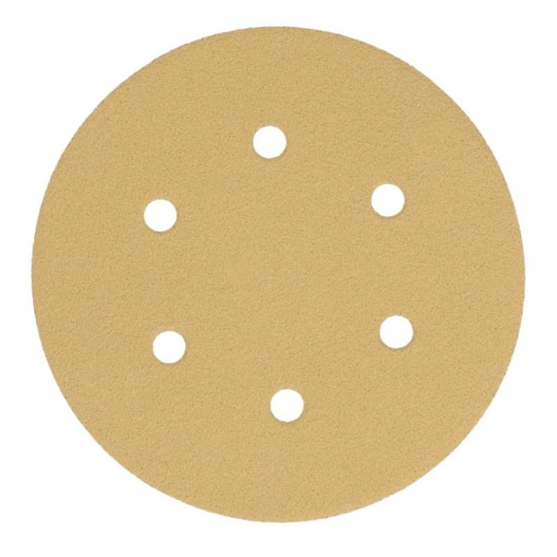 4932499981 - Papier ścierny okrągły premium HP na rzep do szlifierki mimośrodowej 150 mm, gr. 220 (50 szt.)