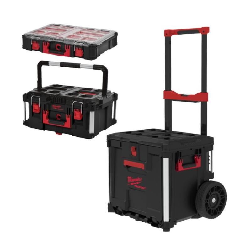 4932498984 - Zestaw 3 skrzyń PACKOUT™ z szufladami, na kółkach