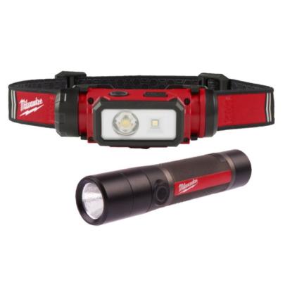 L4 FMHL2LED-302 - Akumulatorowa latarka-czołówka L4 HL2 i latarka akumulatorowa L4 FMLED, 4933499300