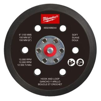 FROSBPSH150 - Podkładka pod szlifierkę mimośrodową M12 FUEL™ 150 mm, miękka, mocowana na rzep, 4932499244