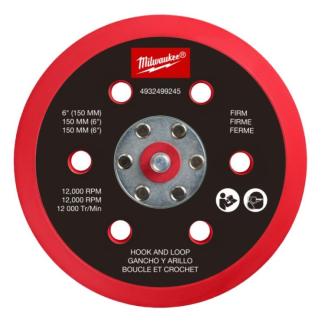 FROSBPHH150 - Podkładka pod szlifierkę mimośrodową M12 FUEL™ 150 mm, twarda, mocowana na rzep, 4932499245