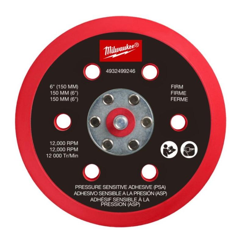 FROSBPSP150 - Podkładka pod szlifierkę mimośrodową M12 FUEL™ 150 mm, miękka, PSA, 4932499246