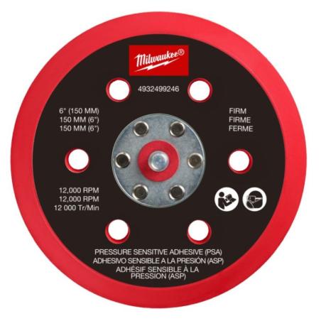 FROSBPSP150 - Podkładka pod szlifierkę mimośrodową M12 FUEL™ 150 mm, miękka, PSA, 4932499246
