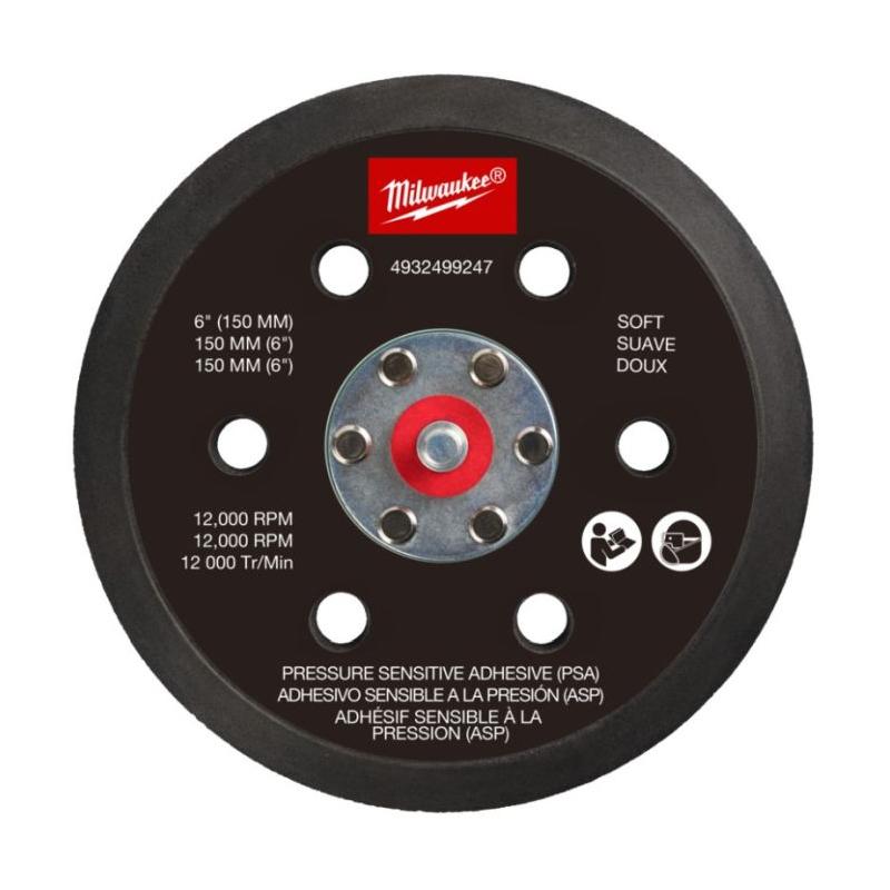 FROSBPHP150 - Podkładka pod szlifierkę mimośrodową M12 FUEL™ 150 mm, twarda, PSA, 4932499247