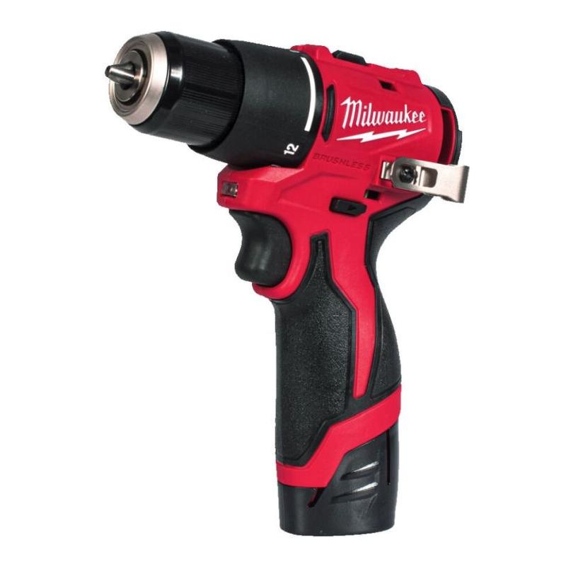 M12 BLPDRC-202C - Kompaktowa wiertarko-wkrętarka udarowa 40 Nm, 12V, 2.0 Ah, w walizce z 2 akumulatorami i ładowarką, 4933500422