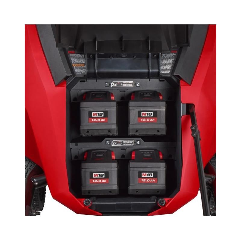 M18 F2SSBL-122 - Dual battery single stage snow blower 18 V, 12.0 Ah, FUEL™, with 2 batteries and charger, 4933500055