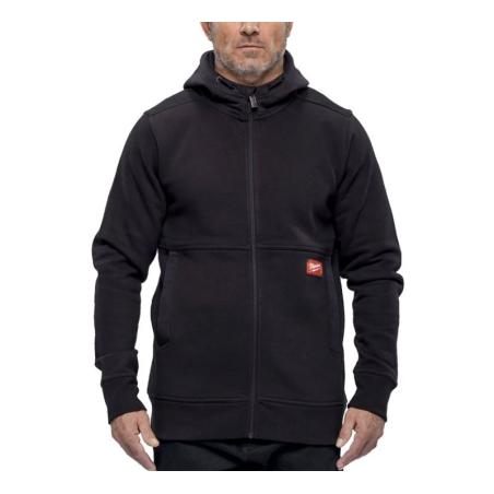 WHZ BL L - Bluza na suwak GRIDIRON™, czarna, rozmiar L, 4932499389