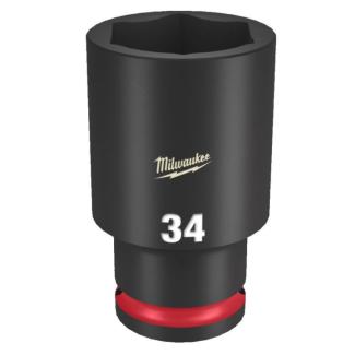 4932500304 - Nasadka udarowa Shockwave 1/2" 6-kątna, długa, metryczna, 34 mm