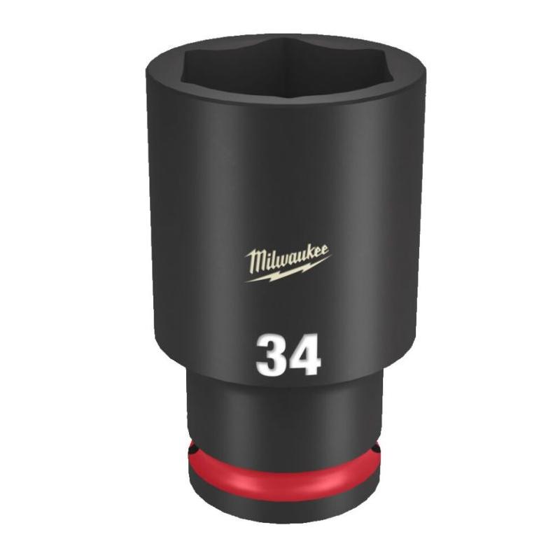 4932500304 - Nasadka udarowa Shockwave 1/2" 6-kątna, długa, metryczna, 34 mm