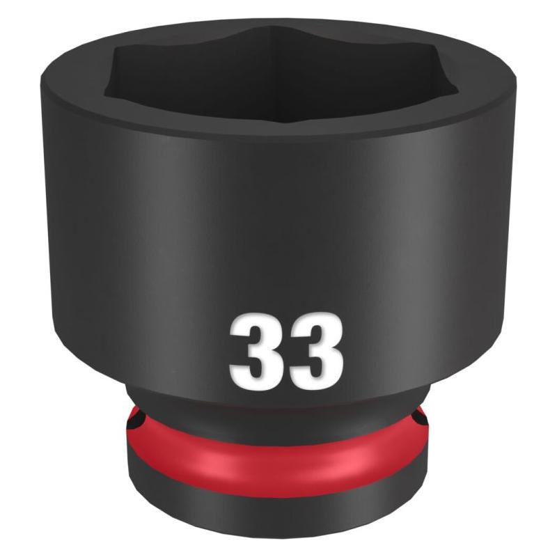 4932500299 - Nasadka udarowa Shockwave 1/2" 6-kątna, krótka, metryczna, 33 mm
