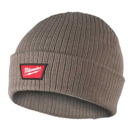 BNC BR - Czapka zimowa z mankietem, brązowa, 4932499384