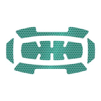 4932500167 - Naklejki odblaskowe zielone na hełm ochronny BOLT™ (5 szt.)