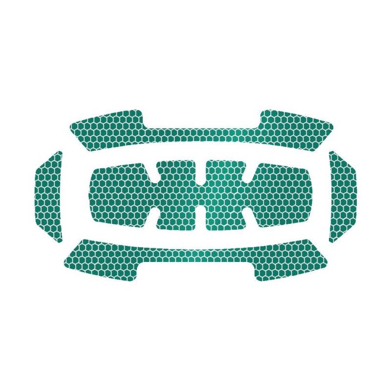 4932500167 - Naklejki odblaskowe zielone na hełm ochronny BOLT™ (5 szt.)