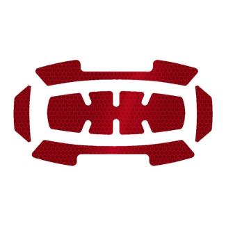 4932499123 - Naklejki odblaskowe czerwone na hełm ochronny BOLT™ (5 szt.)
