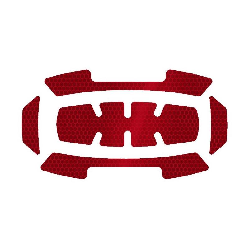 4932499123 - Naklejki odblaskowe czerwone na hełm ochronny BOLT™ (5 szt.)