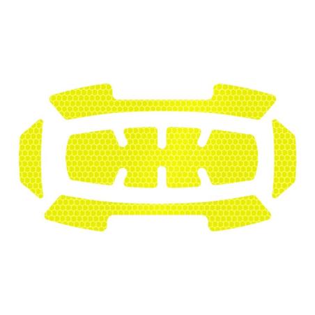 4932499122 - Naklejki odblaskowe żółte na hełm ochronny BOLT™ (5 szt.)