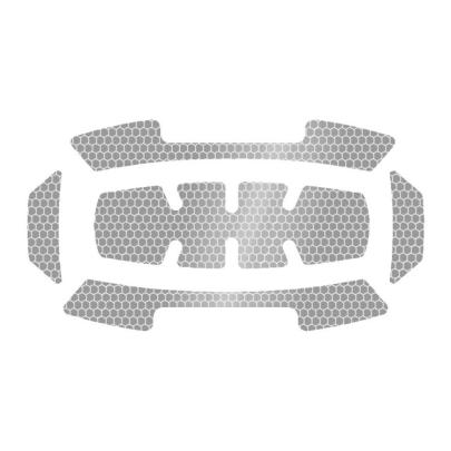 4932499121 - Naklejki odblaskowe srebrne na hełm ochronny BOLT™ (5 szt.)