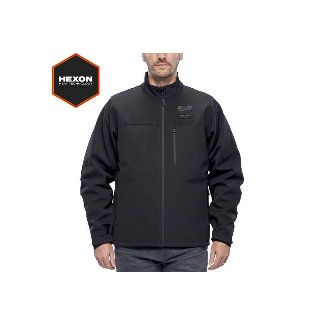 M12 HJBL6-0 (XXXL) - Kurtka podgrzewana męska HEXON, czarna, M12™ Li-ion 12 V, rozmiar XXXL, 4932493824