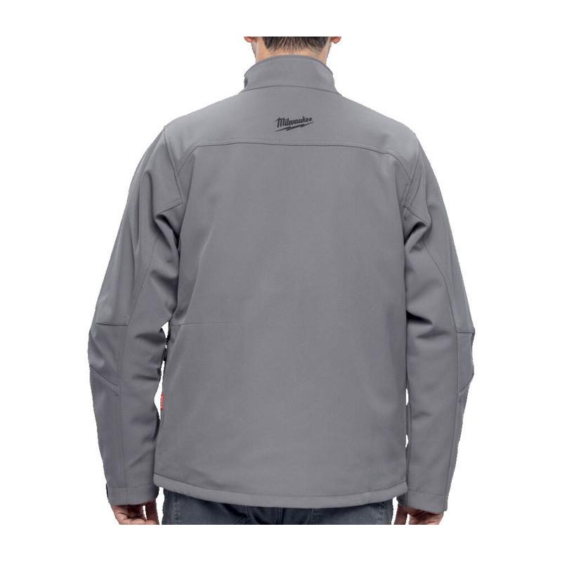 M12 HJGR6-0 (XXL) - Kurtka podgrzewana męska HEXON, szara, M12™ Li-ion 12 V, rozmiar XXL, 4932493829