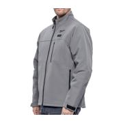 M12 HJGR6-0 (XXL) - Kurtka podgrzewana męska HEXON, szara, M12™ Li-ion 12 V, rozmiar XXL, 4932493829