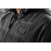 M12 HPJBL3-0 (L) - Kurtka podgrzewana męska pikowana HEXON, czarna, M12™ Li-ion 12 V, rozmiar L, 4932493839