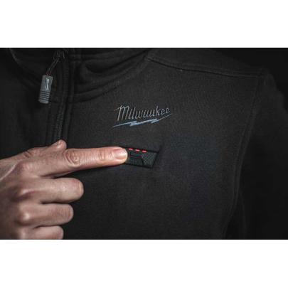 M12 HPVBL3-0 (XL) - Kamizelka podgrzewana męska pikowana HEXON, czarna, M12™ Li-ion 12 V, rozmiar XL, 4932493845