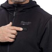 M12 HHBL5-0 (L) - Bluza podgrzewana męska HEXON, czarna, M12™ Li-ion 12 V, rozmiar L, 4932499189