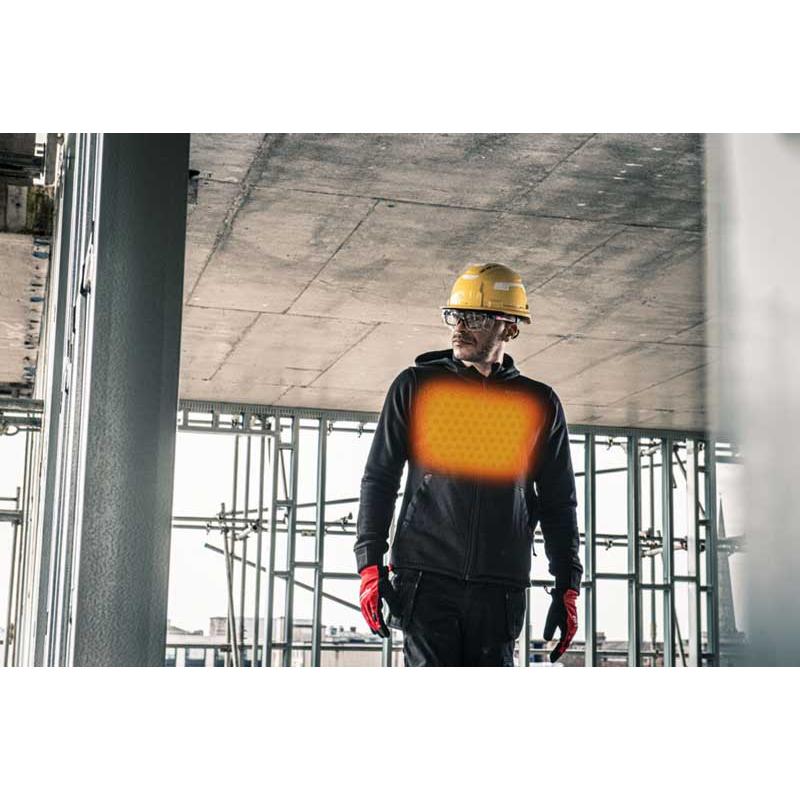 M12 HHBL5-0 (XL) - Bluza podgrzewana męska HEXON, czarna, M12™ Li-ion 12 V, rozmiar XL, 4932499190