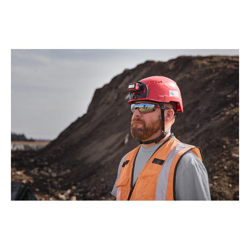 4932498365 - Okulary ochronne lustrzane odporne na zarysowania AS, przyciemniane